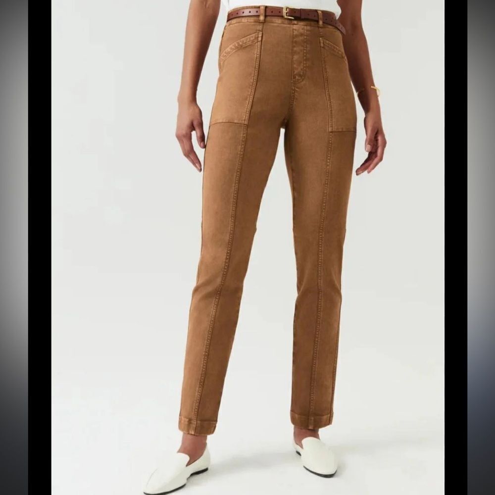 SPANX Stretch Twill Straight Medium - Picture 3 of 6